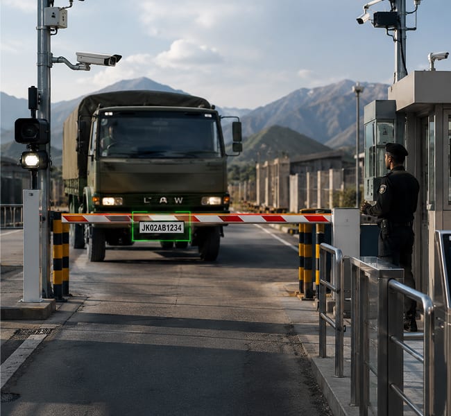Access Control with Integrated ANPR