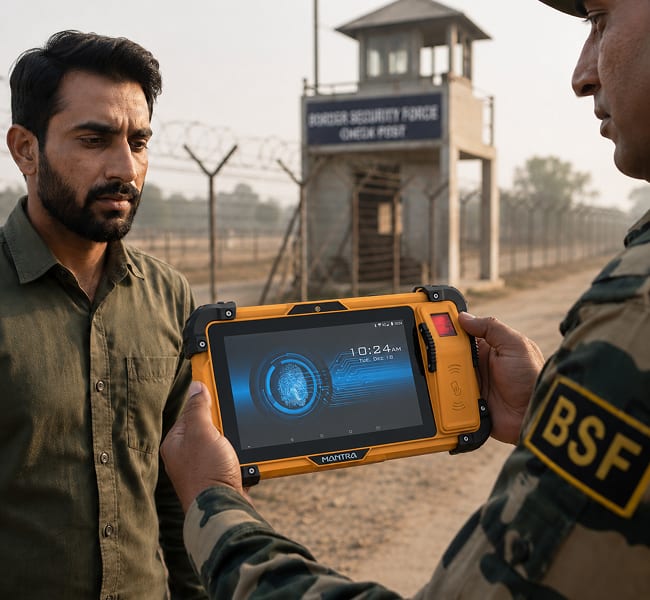 MOXA Portable Biometric Operations