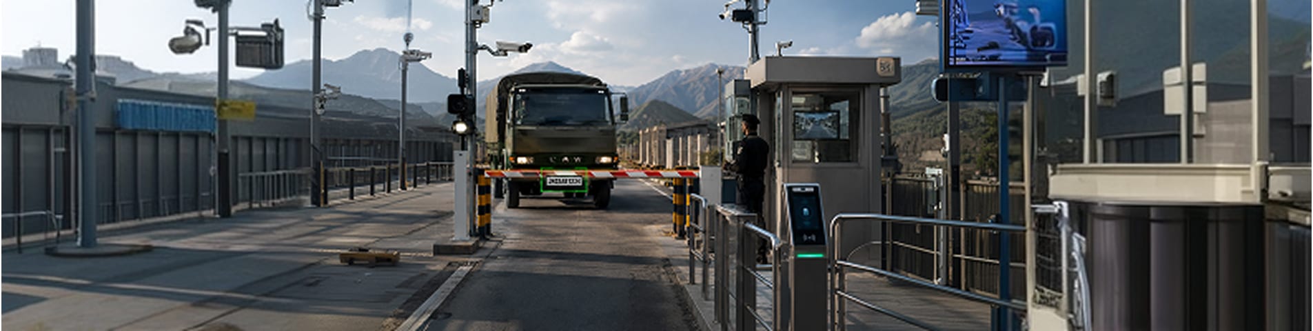 Access Control System with Integrated ANPR